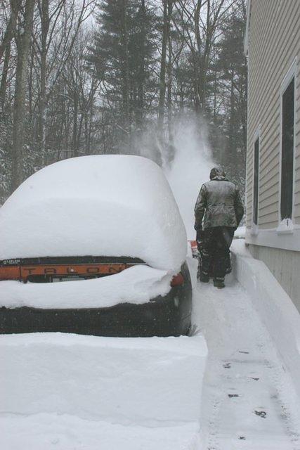 Snowy Car