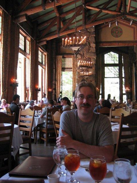 Gary in main dining room