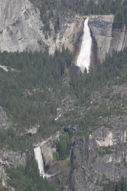 Vernal and Nevada Falls