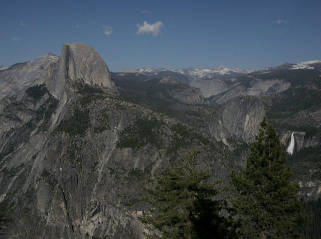 Half Dome and Falls