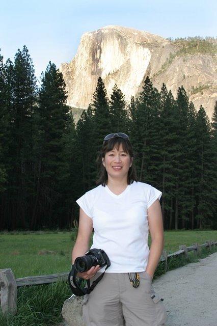 Anna and Half Dome