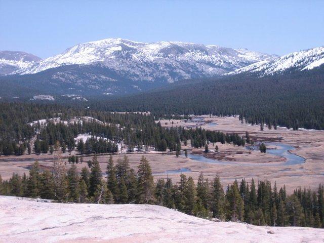 Tuolumne Meadows, from Pothole Dome