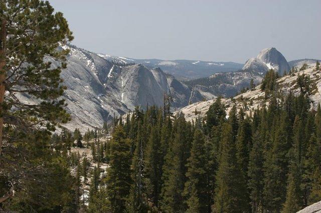 Tenaya Canyon and Half Dome