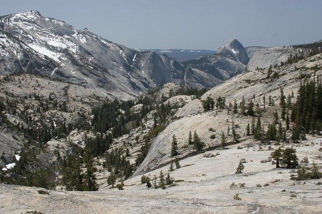 Tenaya Canyon and Half Dome