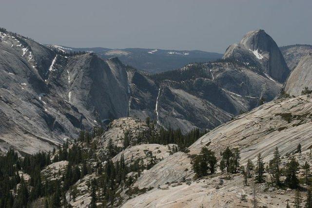 Tenaya Canyon and Half Dome