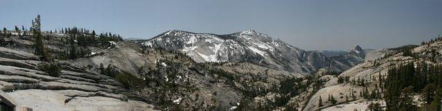 Panoramic of Tenaya Canyon
