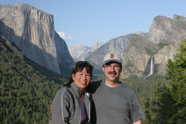 Gary and Anna at Tunnel View
