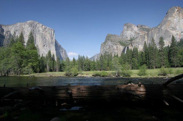 El Capitan and Cathedral Rocks