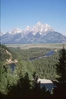 Snake River w/ Tetons in background