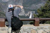 Gary photographing Vernal Falls