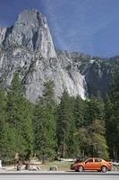 Sentinel Rock and Sentinel Falls