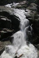Waterfall along Tioga Road