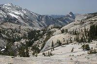 Tenaya Canyon and Half Dome