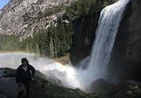 Anna at Vernal Fall