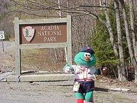 Acadia National Park Sign