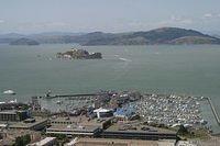 Fisherman's Wharf and Alcatraz Island